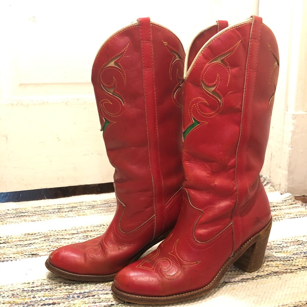 Vintage Dingo Cowboy Boots